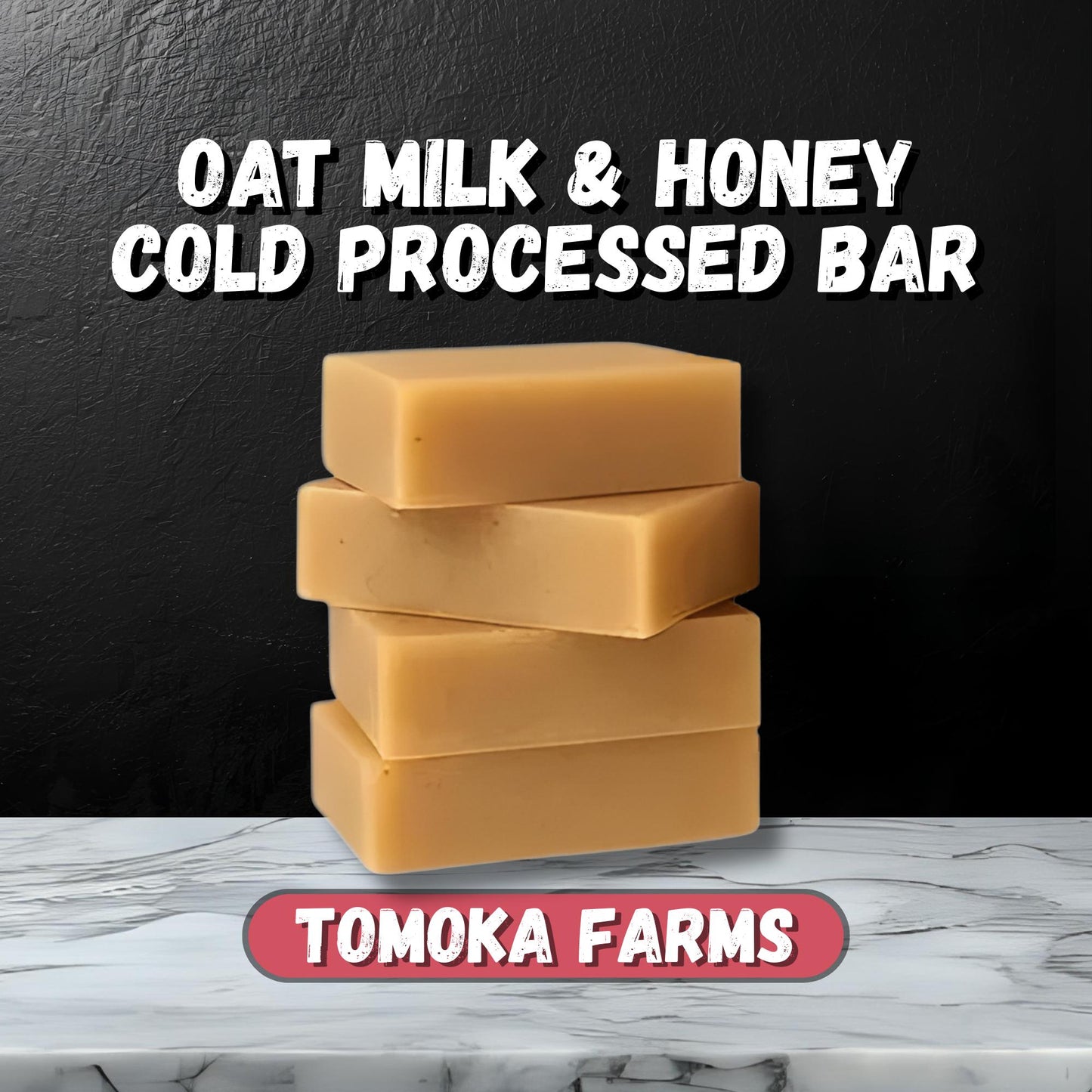 Oatmeal Milk & Honey   Cold Process Soap Bar | Tomoka Farms