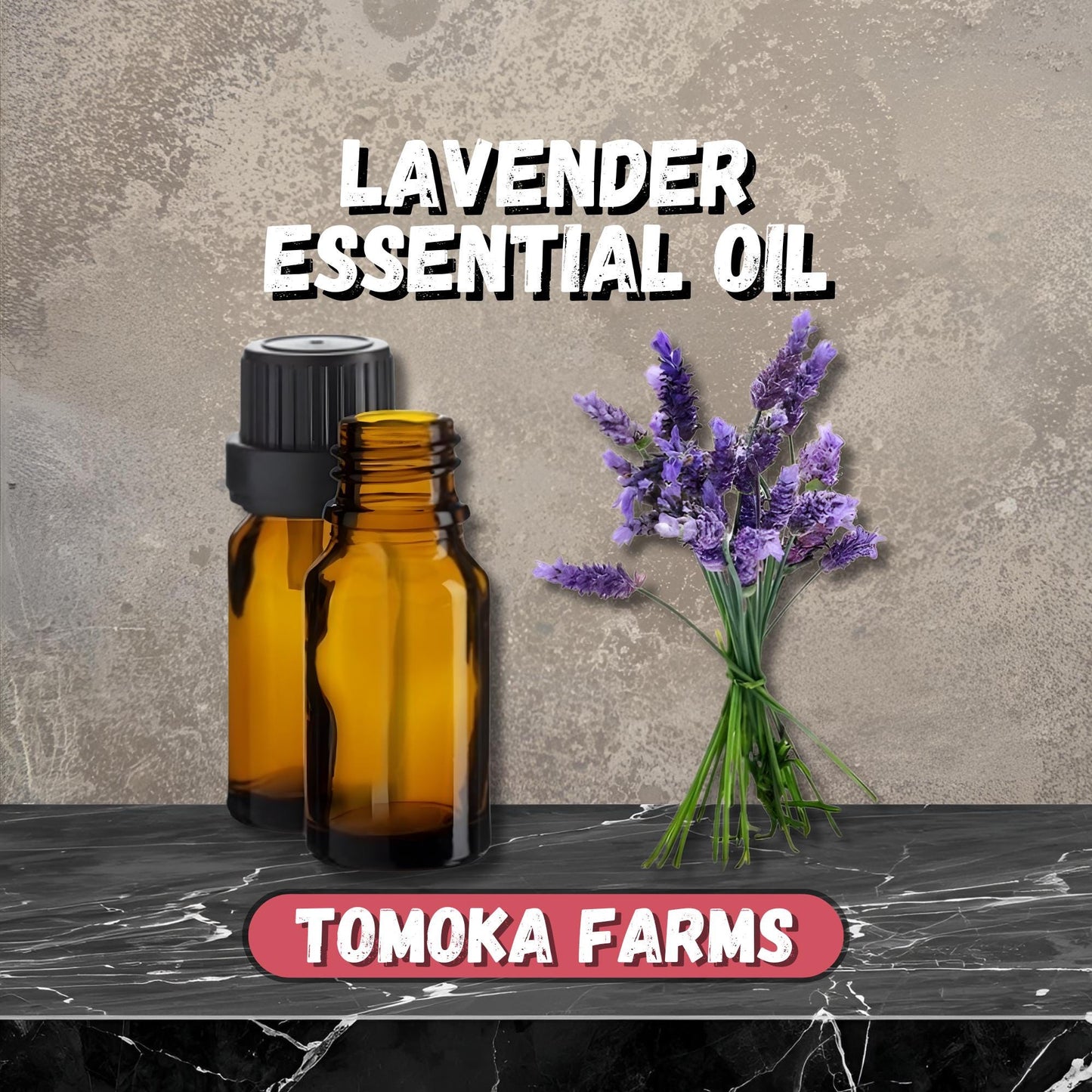 Lavender Essential Oil | 10 mL | Tomoka Farms