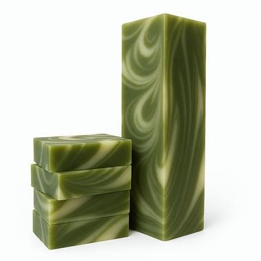 Clean Fresh Aloe Cold Process Soap Bar | Tomoka Farms