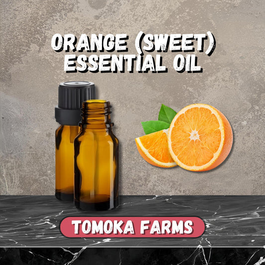 Sweet Orange Essential Oil | 10 mL | Tomoka Farms