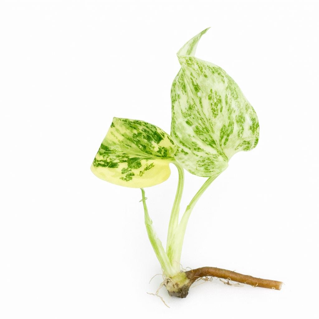 Monstera deliciosa ‘Starlight’ — Tissue Culture Starter Plant (Preorder) | Tomoka Farms