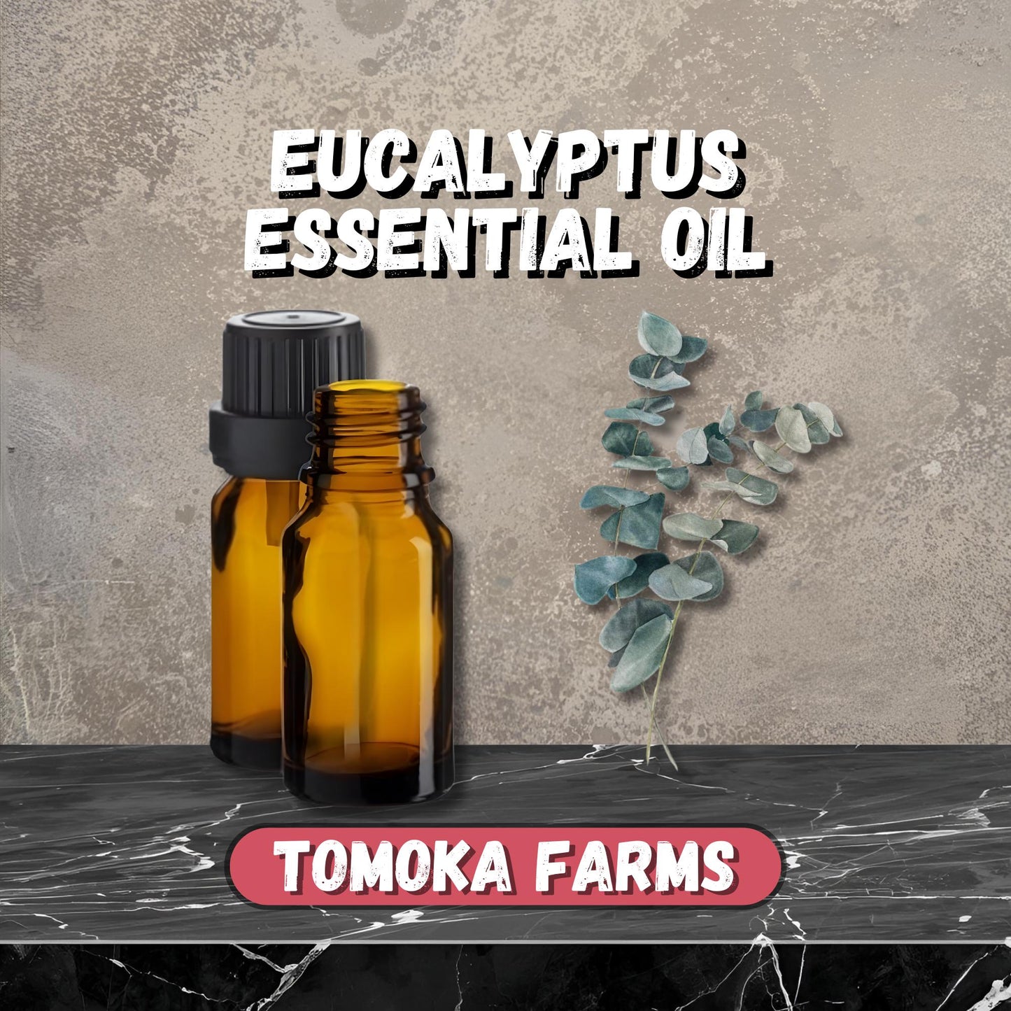 Eucalyptus Essential Oil | 10 mL | Tomoka Farms