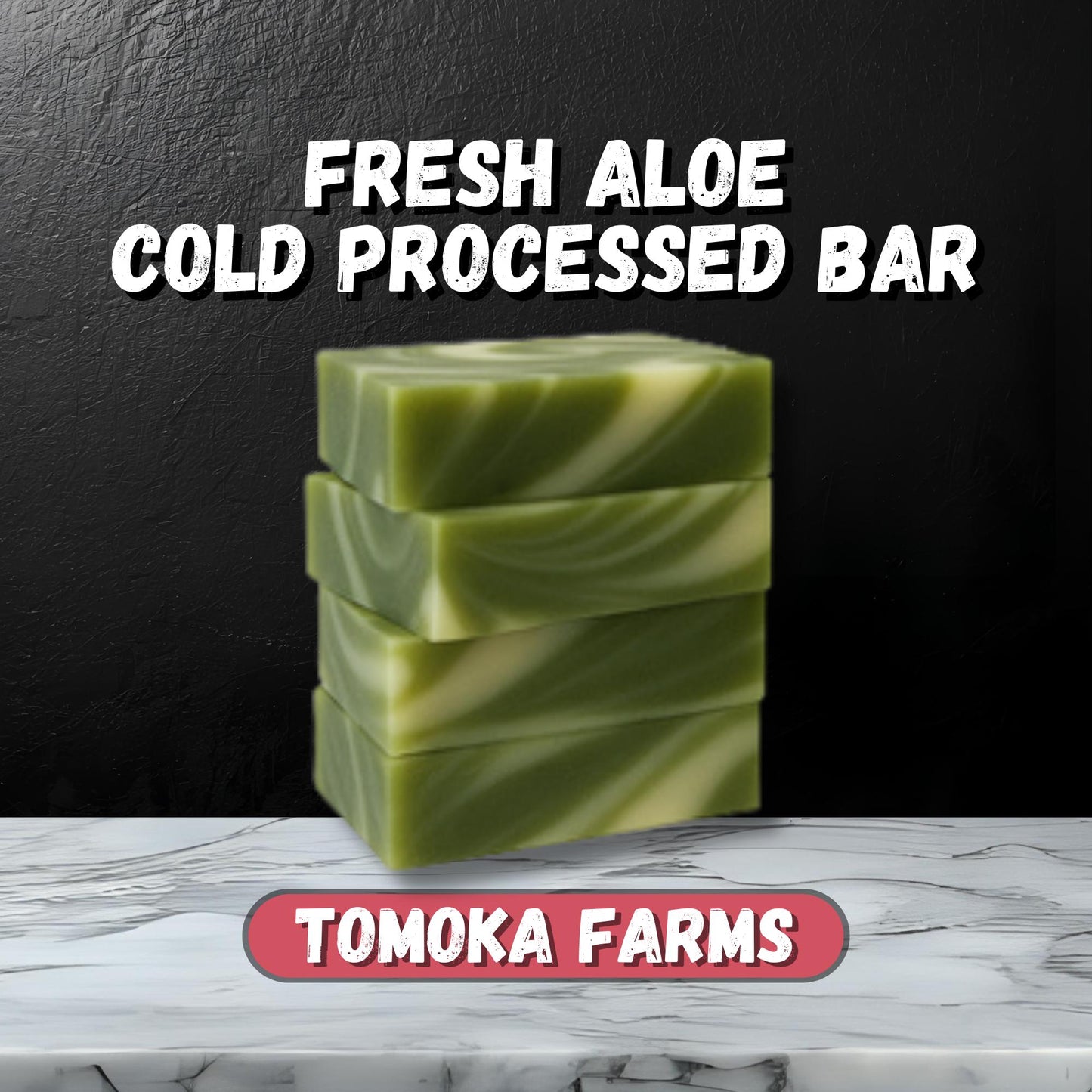 Clean Fresh Aloe Cold Process Soap Bar | Tomoka Farms